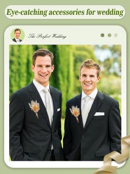 Boho Boutonniere com alfinetes para homens, padrinhos do noivo, flor artificial, mini buquê, decoração de outono, casamento de bolso, 2 peças - Image 5