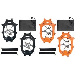Grampos Anti-Slip Bundled para Gelo e Neve, 19 Dentes, Grips Chain, Spike, Aço Inoxidável, Unisex, Walking, Caminhadas Acessórios - Image 1