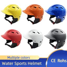 Capacete de segurança ajustável para esportes aquáticos, 12 cores para proteger sua cabeça, caiaque, canoagem, novo design, 2024 - Image 1