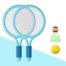 Tênis Badminton Racket Set para Crianças, 2 em 1, 1 Bolas de tênis, Brinquedos Esporte, 1 Peteca - Image 4