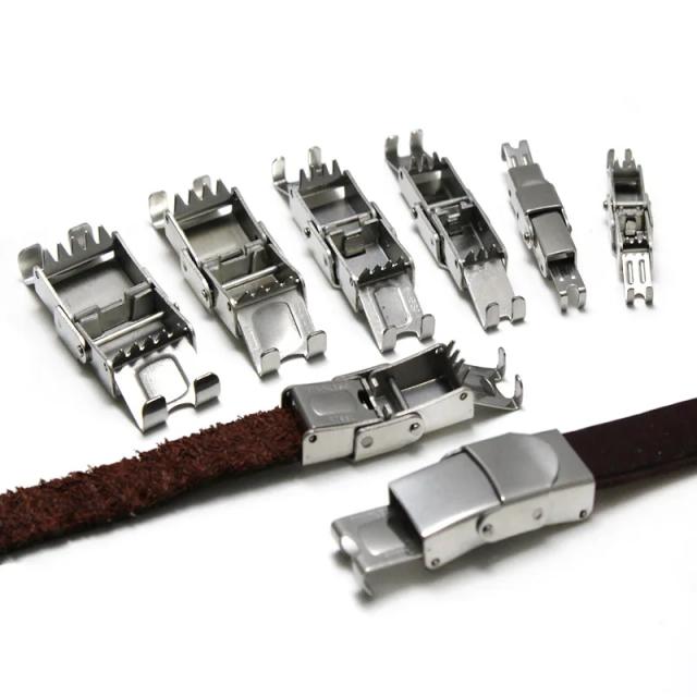 Fecho Aço Inox Mandíbula Gancho 5pçs para Pulseiras DIY