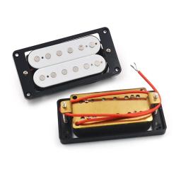 Humbucker 6 cordas captador de guitarra elétrica bobina dupla humbucker captador de guitarra elétrica com instalação quadro guitarra acessórios - Image 2