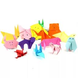 Double Sided Folding Origami Paper, Material de Scrapbooking, Papel Cardstock para Fabricação de Cartões, Papel Desejo, Ferramentas Jóias DIY, 100Pcs - Image 6