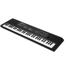 Teclado eletrônico digital com 61 teclas, piano elétrico multifuncional para estudante de piano com microfone e instrumento musical - Image 3