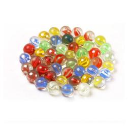 Children's Game Machine Checkers, Yoyo Balls, Contas de Vidro Coloridas, Decoração do Tanque de Peixes, Pinballs, 30Pcs, 1,4 cm - Image 1