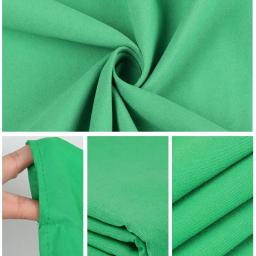 Pano de fundo, verde liso, branco, preto, algodão puro, tela cromática, estúdio de fotografia, transmissão ao vivo - Image 6