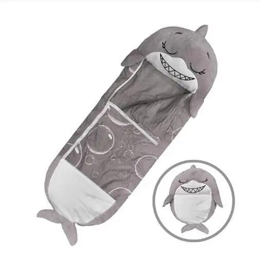 Saco de dormir infantil com travesseiro, saco de pelúcia confortável infantil, saco de dormir quente, animal, meninos, meninas, presente de aniversário, macio - Image 1