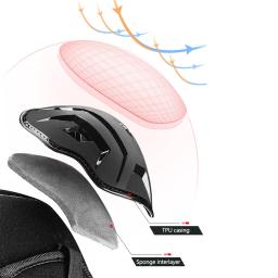 Protetores de patinação para motocicleta, motocross, joelheiras, cotovelo, 4 unidades, equipamento esportivo ao ar livre, equipamentos de proteção para equitação - Image 3