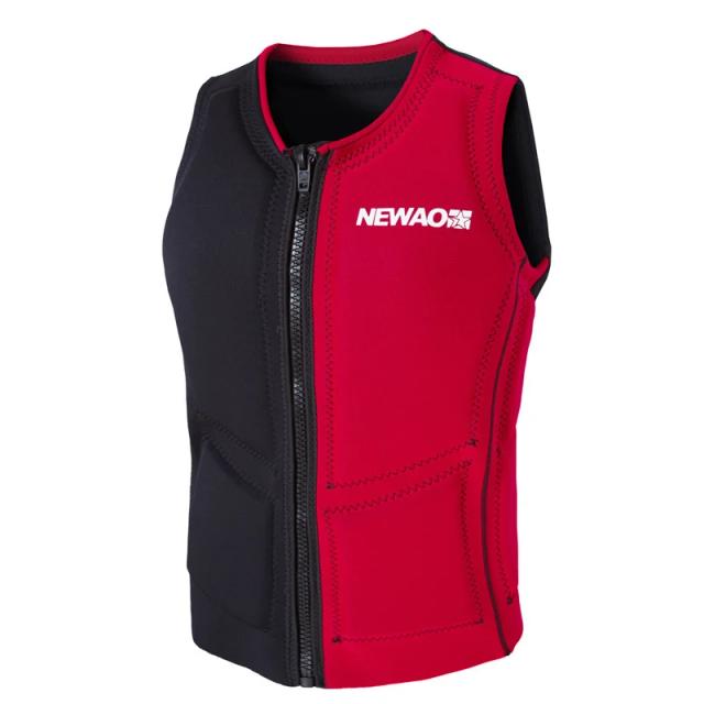 Jaqueta Salva-Vidas Masculina de Neoprene para Natação, Canoagem, Surfe e Vela