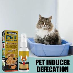 Spray Indutor para Animais de Estimação, Dog and Cat Pad, Pee Training Toilet, Puppy Pet Supplies, Adereços Indutor, 30ml - Image 1