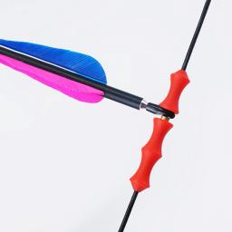 Dedo protetor para caça e tiro com arco, 1 conjunto, protetor de silicone para arco, alvo, recurvo, tiro rápido - Image 5