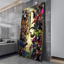 Grande Marvel Avengers Endgame Pintura Diamante, DIY Arte Mosaico, Ponto Cruz Kits, Artesanato Hobby, Filme, Decoração 5D - Image 2