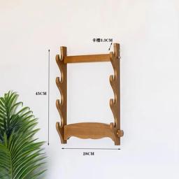 Wall Mount Golf arma Rifle, Katana Samurai espada Stand, suporte do gancho - Image 6