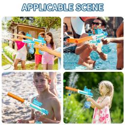 Electric Desert Eagle Water Gun Toy para crianças, totalmente automático, tiro, ao ar livre, praia, luta, brinquedo, menino, menina, presente, verão - Image 5