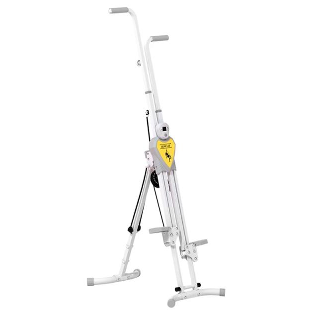 Máquina de Escalada Multifuncional para Exercícios em Casa - Equipamento de Fitness para Aeróbico, Queima de Gordura e Fortalecimento do Núcleo
