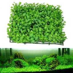 Planta De Grama Verde Artificial, Aquário Aquático De Turfa, Decoração Do Tanque De Peixes, Musgo Falso, Ornamentos De Aquário, Suprimentos De Aquário - Image 4
