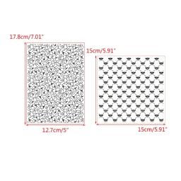 Pasta relevo coração redondo cartão fazendo diy scrapbooking estêncil artesanato papel - Image 6