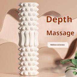 Rolo de massagem de espuma com núcleo oco de 30cm, dupla face, relaxamento muscular, portátil, equipamento de ginástica em casa para pilates - Image 4