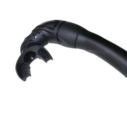 Roll Up Silicone Snorkel, Natação Swim Snorkel com fivela suspensa, Tubo de respiração confortável para mergulho - Image 3