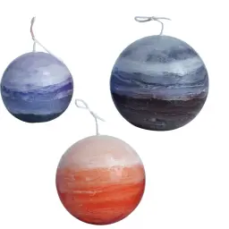 Molde Esférico De Vela De Plástico, Artesanato DIY, Vela Fazendo Suprimentos, Kit De Moldes De Acrílico, Presente De Festa De Férias, Decoração De Casa, 5-8cm - Image 5