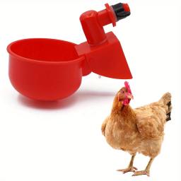 Bacia bebendo da galinha automática, distribuidor da água, codorna, aves domésticas, pato e pombo, escala livre - Image 5