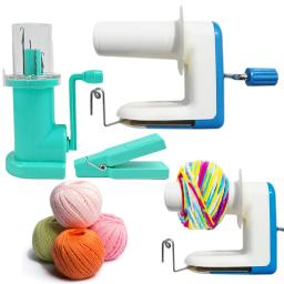 Mão operado manual tricô máquina, Mini Knitter Spool, Multifuncional para camisola, cachecol e pulseira, rápido, compacto - Image 1