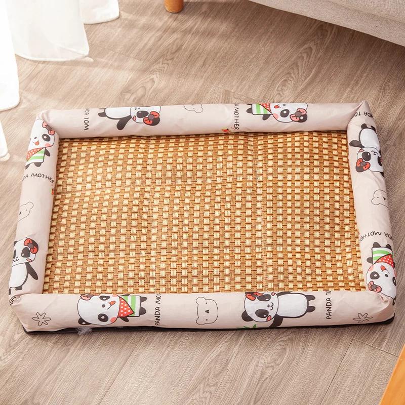 Esteira de verão legal para animais, resistente ao desgaste, sofá de dormir macio, ninho elástico, gatos e cães - Image 1