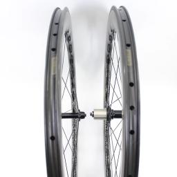 Mais novo 700c bicicleta de estrada ud completo fibra carbono rodado clincher tubeless jantes 65mm onda 25mm largura v freio - Image 6