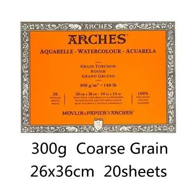 Sketchbook Aquarelle de 100% Algodão com 20 Folhas - Ideal para Artistas e Pintura em Papel 300g