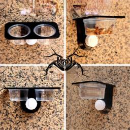 Criativa Gecko Alimentação Ledge, Réptil Água e Prato de Alimento para Lagarto, Lguana, Camaleão ou Outro Pequeno Pet, Ledge Acessórios Suprimentos - Image 3