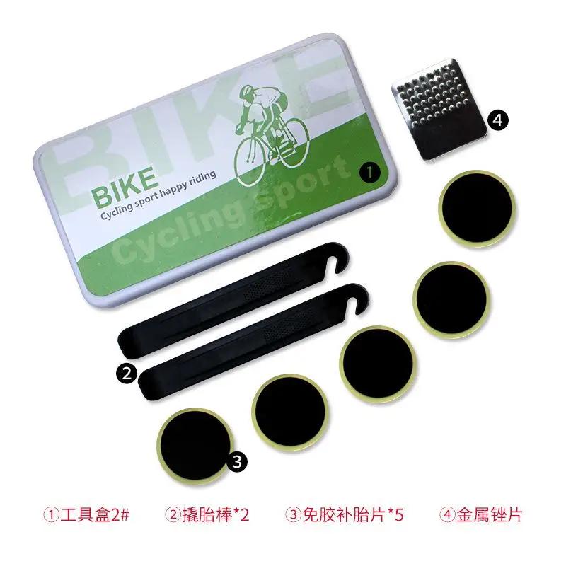 Bicicleta portátil Repair Tool Kit, bicicleta bomba pneu remendo, chave multifuncional, acessórios de manutenção - Image 1
