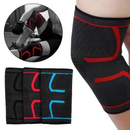 Elastic Nylon Knee Support Braces, Sport Compression Knee Pad, Manga para Fitness, Corrida, Ciclismo, Basquete, Voleibol, 1Pc - Image 5