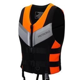 Coletes salva-vidas do neopreno para adultos, esporte aquático, colete flutuante, caiaque flutuabilidade ajuda, vela canoagem, Super flutuabilidade, resgate, novo - Image 1