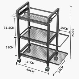 Polia de camada dupla móvel esportes equipamentos fitness rack armazenamento cesta respirável yoga esteira espuma eixo armazenamento - Image 6