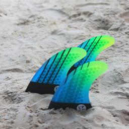 UPSURF FCS G5 Surf Quilla Paddle, Pá De Carbono, Sup Tri Set, Gradiente Prancha De Surf, Acessórios de Surf - Image 1