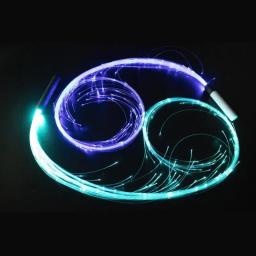 Girando Light Up Fibra Óptica Whip, Acessórios Rave, Bateria Reutilizável para Festival de Música Dançando, 360 Graus, Girando - Image 3