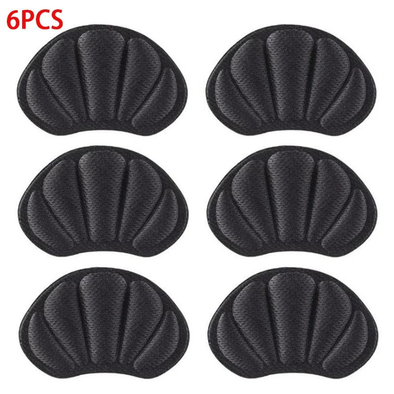 Palmilhas Patch Heel Pads para Sapatos Esportivos, Alívio da Dor, Almofada Antiwear Pés, Protetor Back Sticker, Palmilha Almofada, Tamanho Ajustável, 6Pcs - Image 1