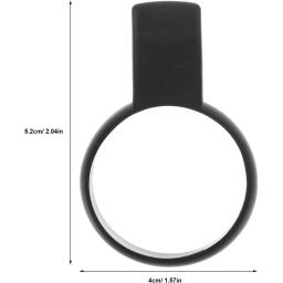 Silicone Tennis Trainer para treinamento, Mão para segurar a raquete, Evitar a raquete, Tênis, 10pcs - Image 5