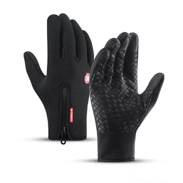 Luvas de Inverno Tácticas Touchscreen para Pesca, Esqui e Ciclismo - À Prova d'Água e Antiderrapantes