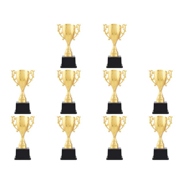 Premiação Criativa: Troféu Vencedor Base para Esportes e Torneios em Pacotes de 1, 5 ou 10 Unidades