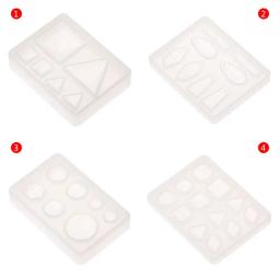 Resina UV Artesanato Fazendo Molde, Molde epóxi cristal para artesanato DIY, geométrica para Triângulo Patch Decorações, Silicone Dropship - Image 4