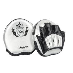 Boxe foco almofada mitt soco alvo pontapé curvado mma artes marciais treinamento - Image 4