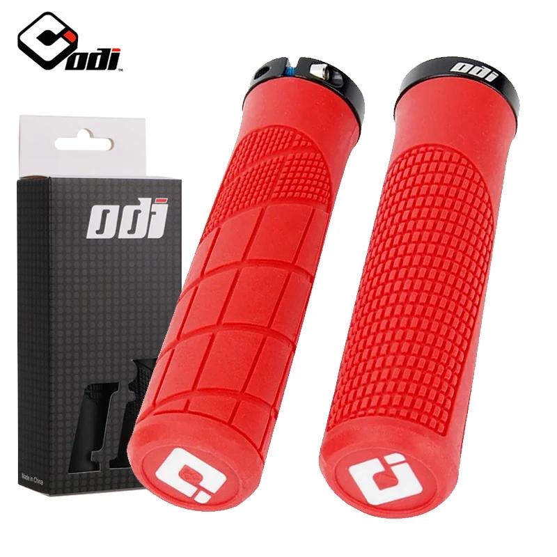 Punhos bloqueáveis ODI anti-derrapante para Mountain Bike, guidão Cuffs Cover, punhos, ciclismo Parte Acessórios, MTB, 1 par - Image 1