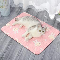 Lavável Pet Pee Pad, Tapete de fraldas reutilizáveis, Tapetes para cães, cama para cães, urina, treinamento, quatro estações - Image 4