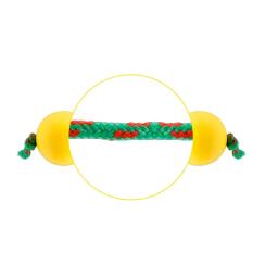 Bola de ritmo martelo de areia africano shaker chocalho cabaça dupla polirítmica ponta do dedo rotativo orff instrumentos musicais 19x5cm - Image 4