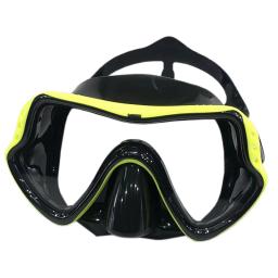 Máscara de mergulho Máscara de mergulho profissional Equipamento de snorkeling Óculos de natação impermeáveis adequados para homens e mulheres adultos - Image 1