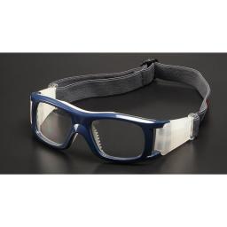 Transparente azul anti-impacto à prova de choque esporte basquete futebol óculos óculos de proteção respirável - Image 3