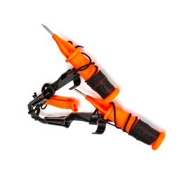 Inverno picareta de pesca no gelo cinzel portátil ao ar livre life-saving handheld espigões com correia de pesca equipamento de pesca ferramenta - Image 5