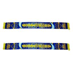 Bandeira de seda para fãs de futebol, impressão lateral dupla, boca, juniores, lenço de cetim, futebol, 15x150cm - Image 6