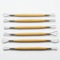Arte artesanato argila escultura ferramentas cerâmica escultura conjunto escultura polímero shapers cerâmica fazendo modelagem argila ferramenta - Image 1